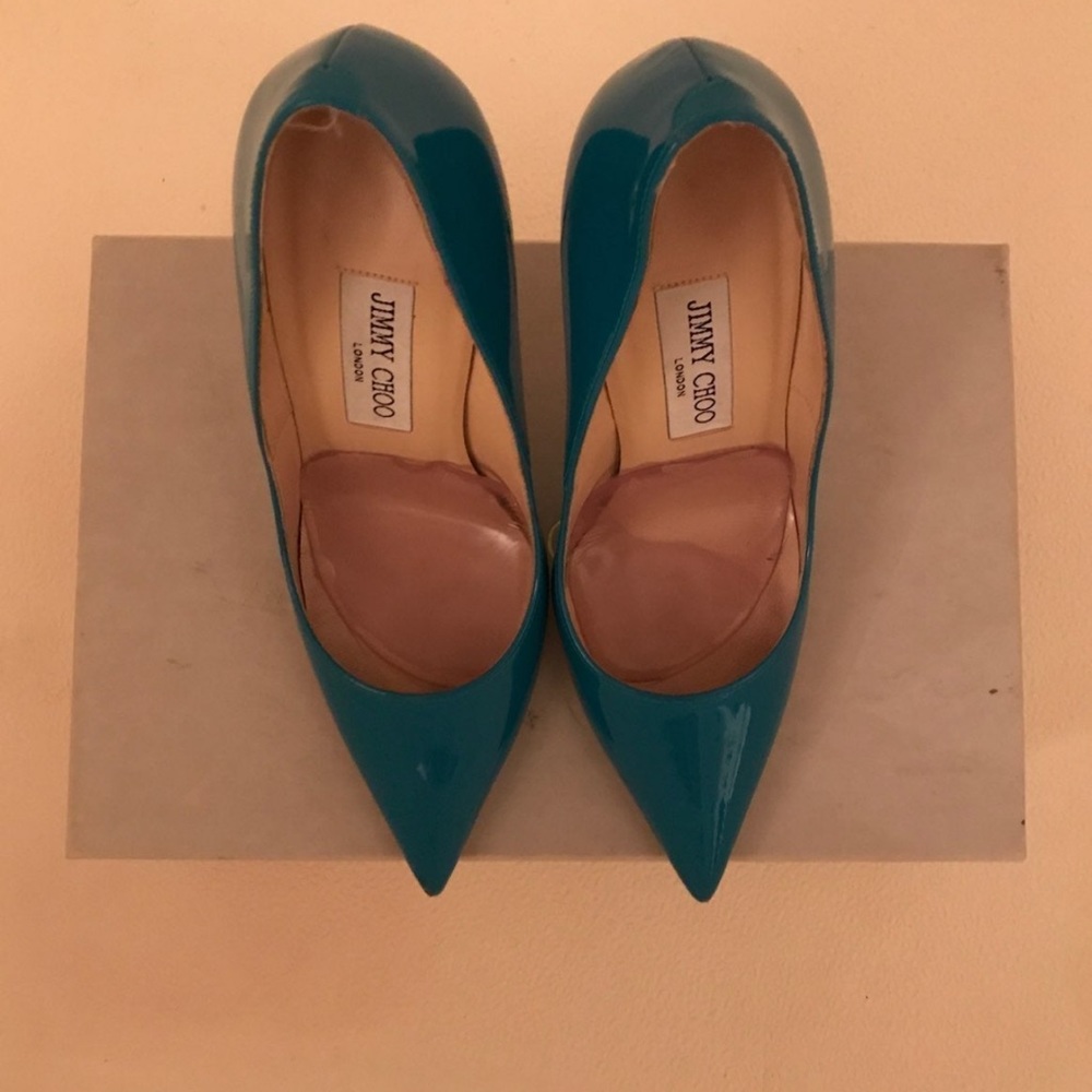 Jimmy Choo 120 Anouk Azora/Pat Leather
